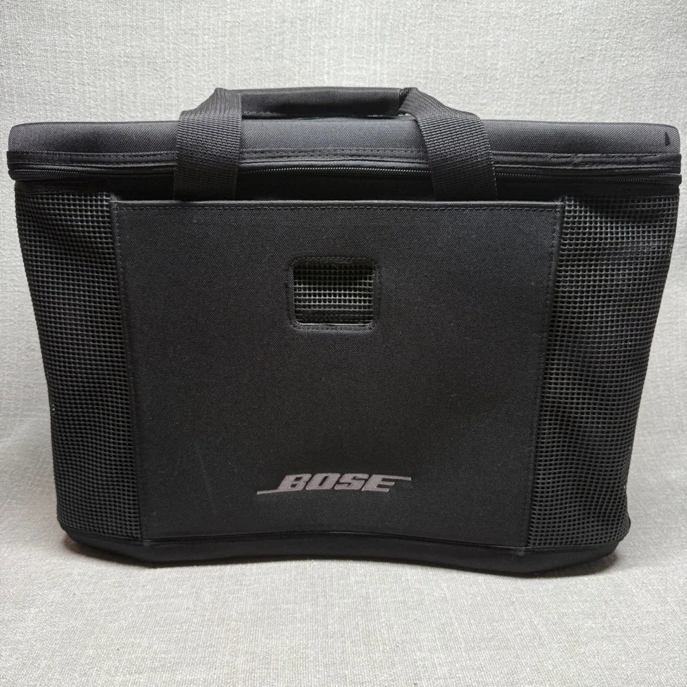 Bose Acoustic Wave II Power Case Black Travel Carrying Bag Shoulder Strap Manual